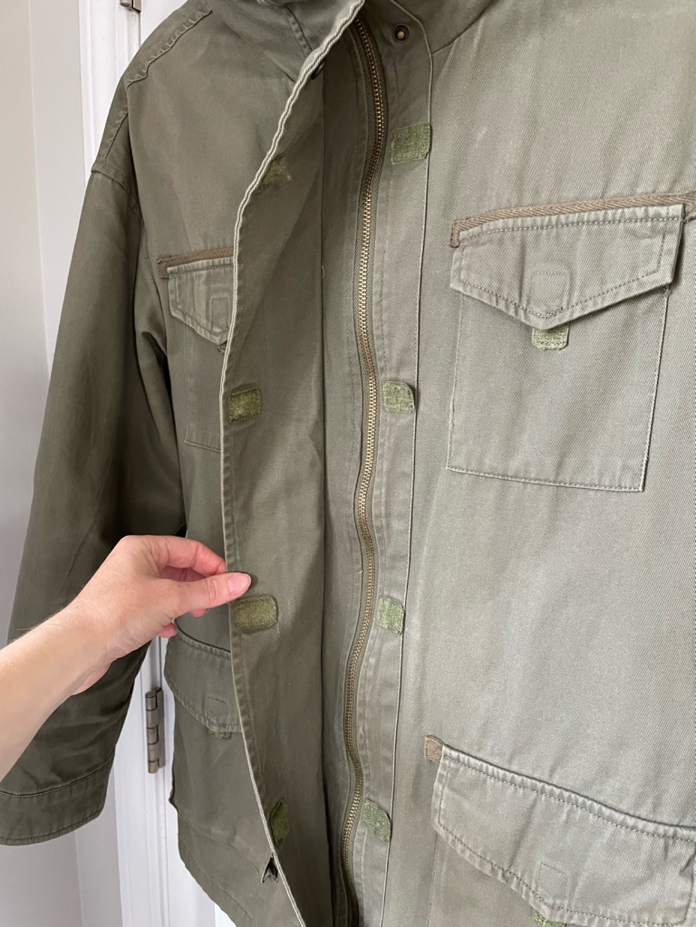 BDG Olive Green Utility Jacket for Women - Picture 4 of 13